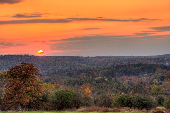 Fall Sunset
